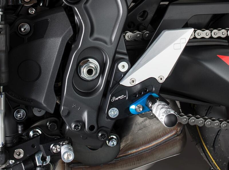 Adjustable Rear Sets With Fixed Foot Pegs for Yamaha Naturale